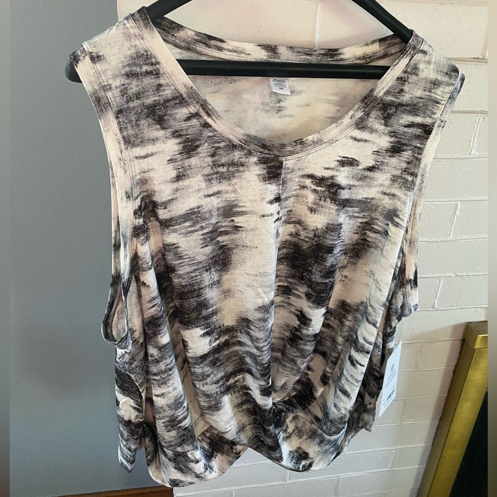 NWT Sz 3x Athleta Twist Tie Top